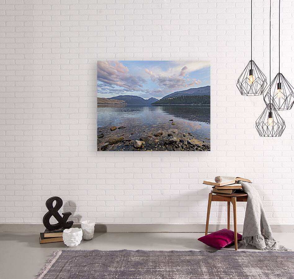 Wallowa Lake Sunset Reproduction