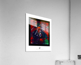 Gertrued Stein Red Acrylic Print