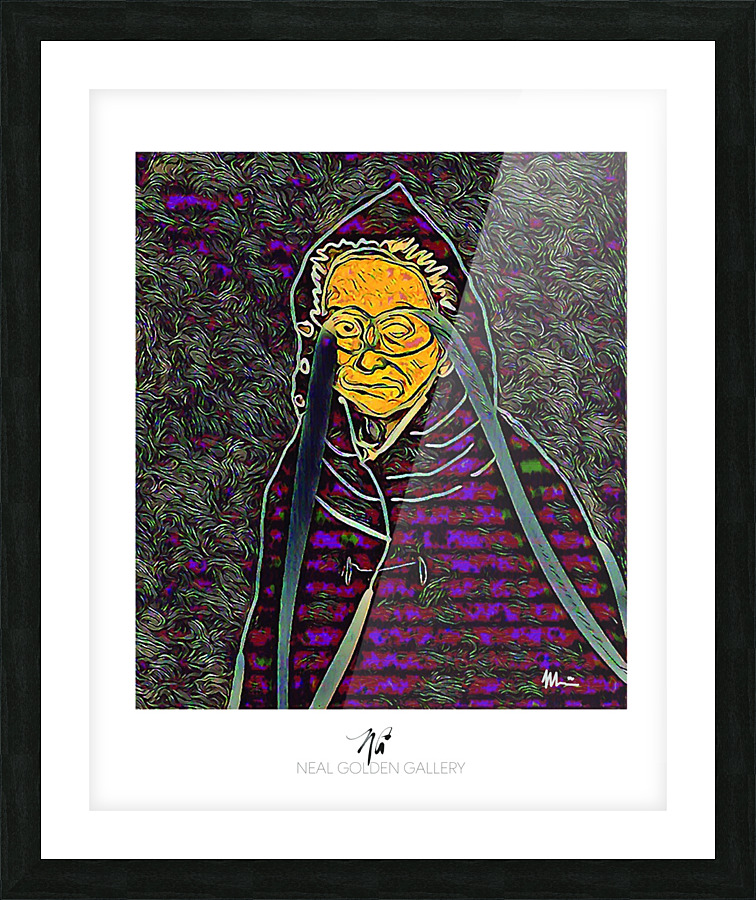Picasso Cranberry  Picture Frame print