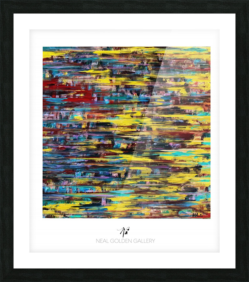 Breathless Picture Frame print