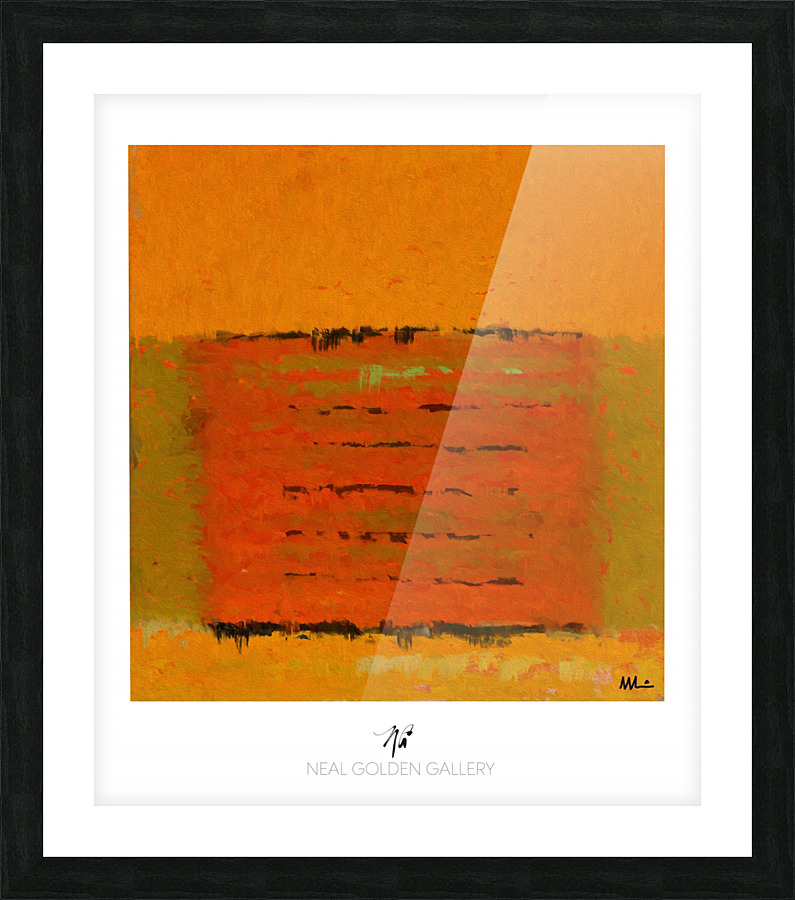 Crossfire Picture Frame print