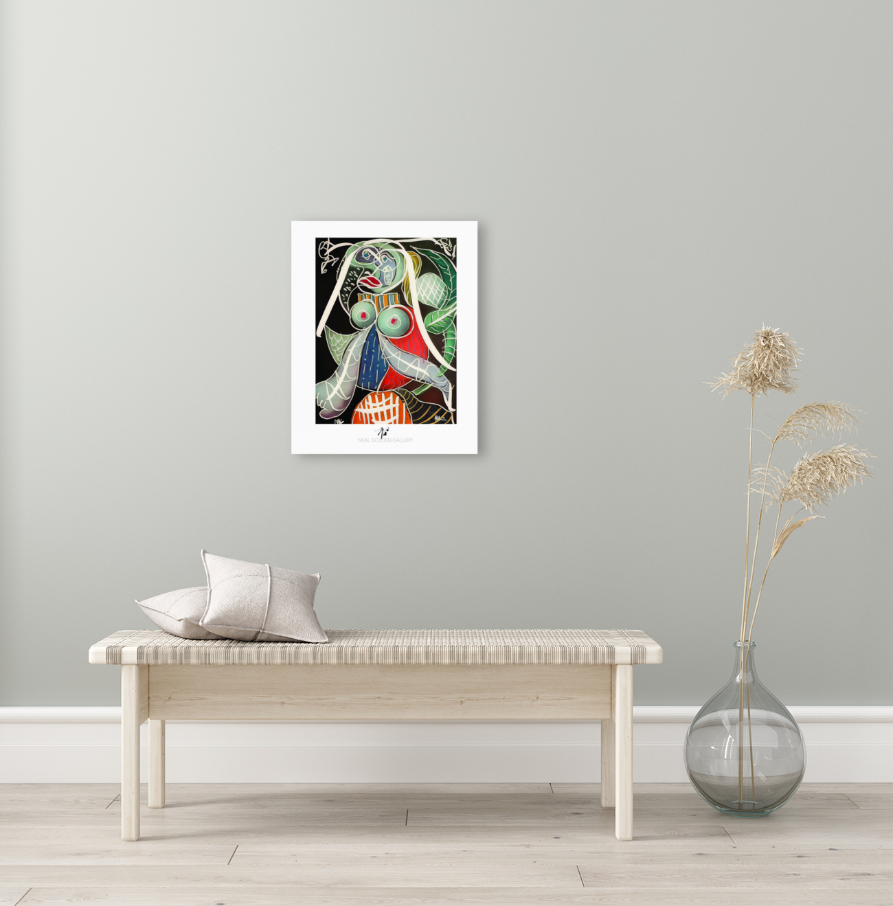Picasso Lady  Reproduction