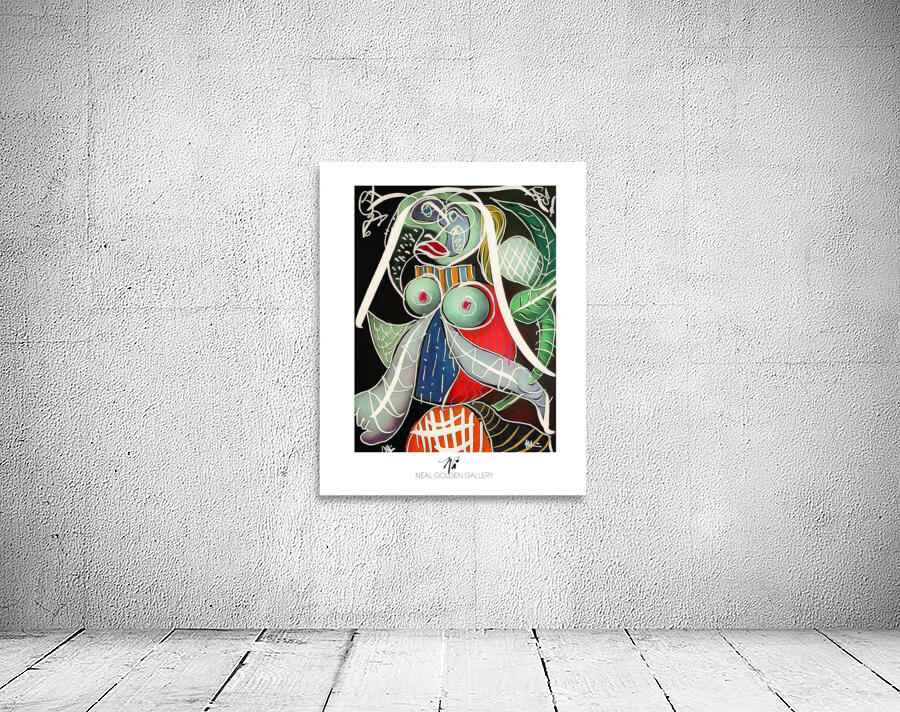 Picasso Lady  Wall Preview