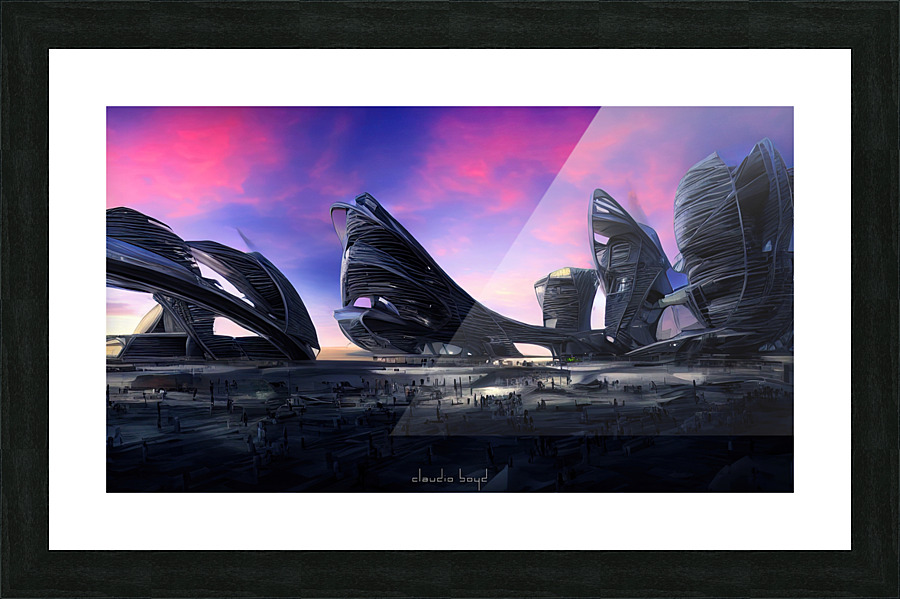 Vega Evenings   0010 Picture Frame print