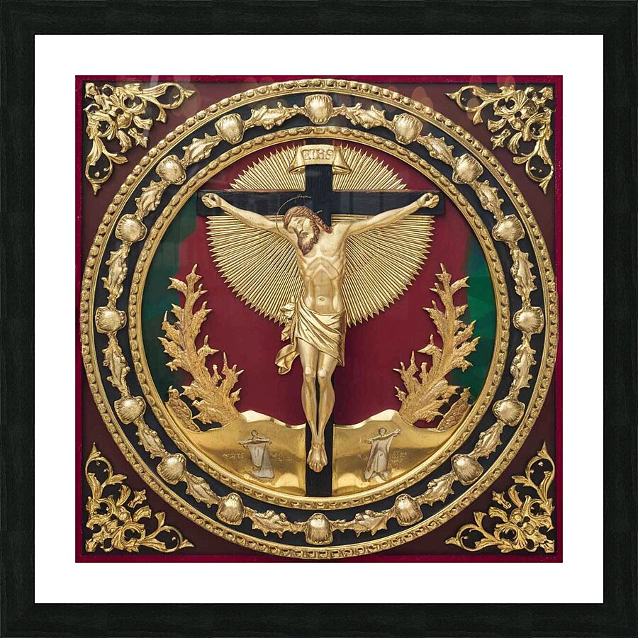 Divine Radiance-The Compassionate Savior.  Picture Frame print