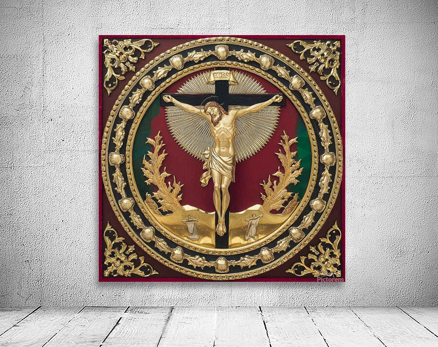 Divine Radiance-The Compassionate Savior.  Wall Preview