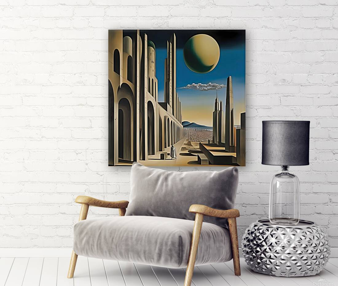 Future metaphysical city Reproduction
