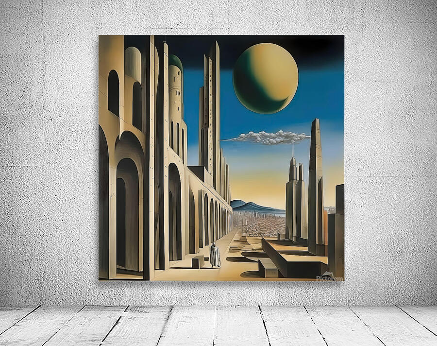 Future metaphysical city Wall Preview