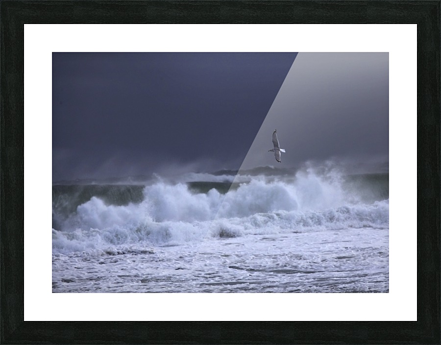 Cape Storm Picture Frame print