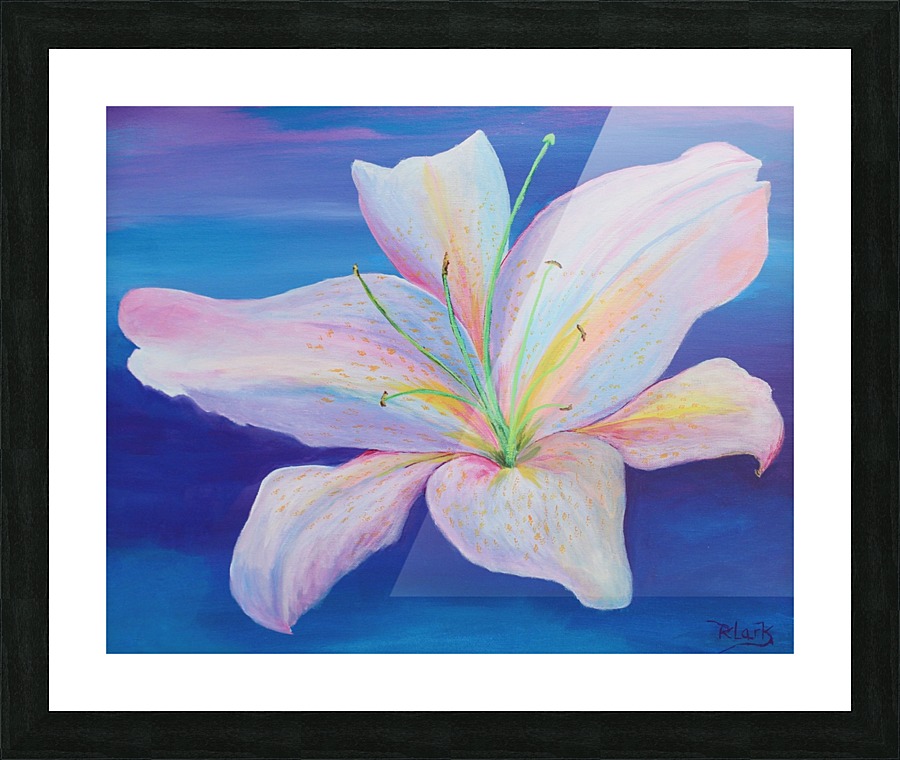 lily G  Picture Frame print