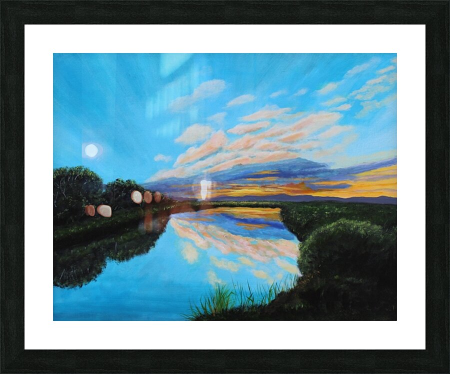 Bayou10 Picture Frame print