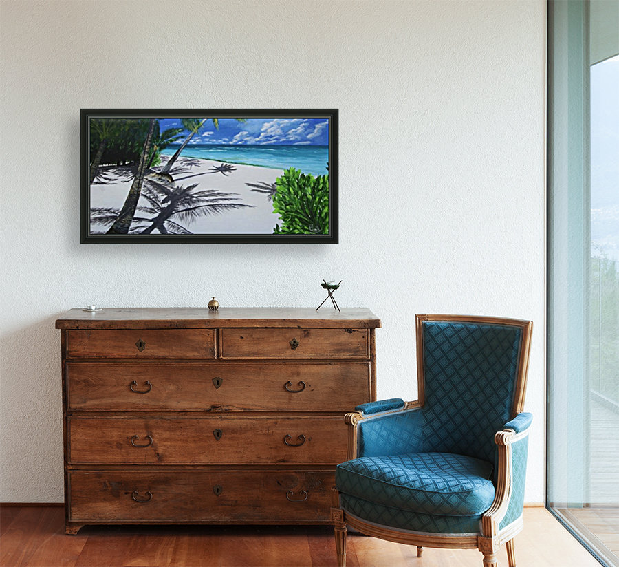Shadow Beach by Robert Clark Reproduction