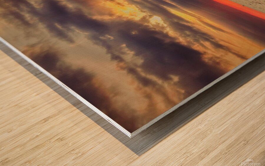 Naples Sand and Surf 14 Wood print