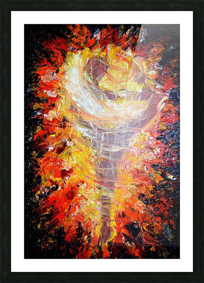 On Fire Picture Frame print