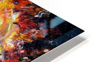 On Fire HD Metal print