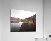 Aerial image over Ladybower park  Acrylic Print