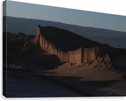 Moon Valley De Luna  Canvas Print