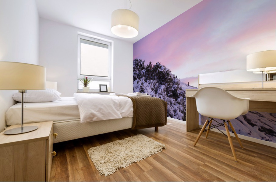 Sunrise Hills Mural print