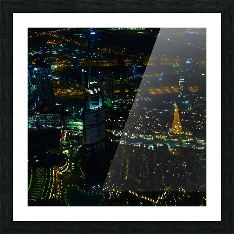 Dubai Skyline  Picture Frame print