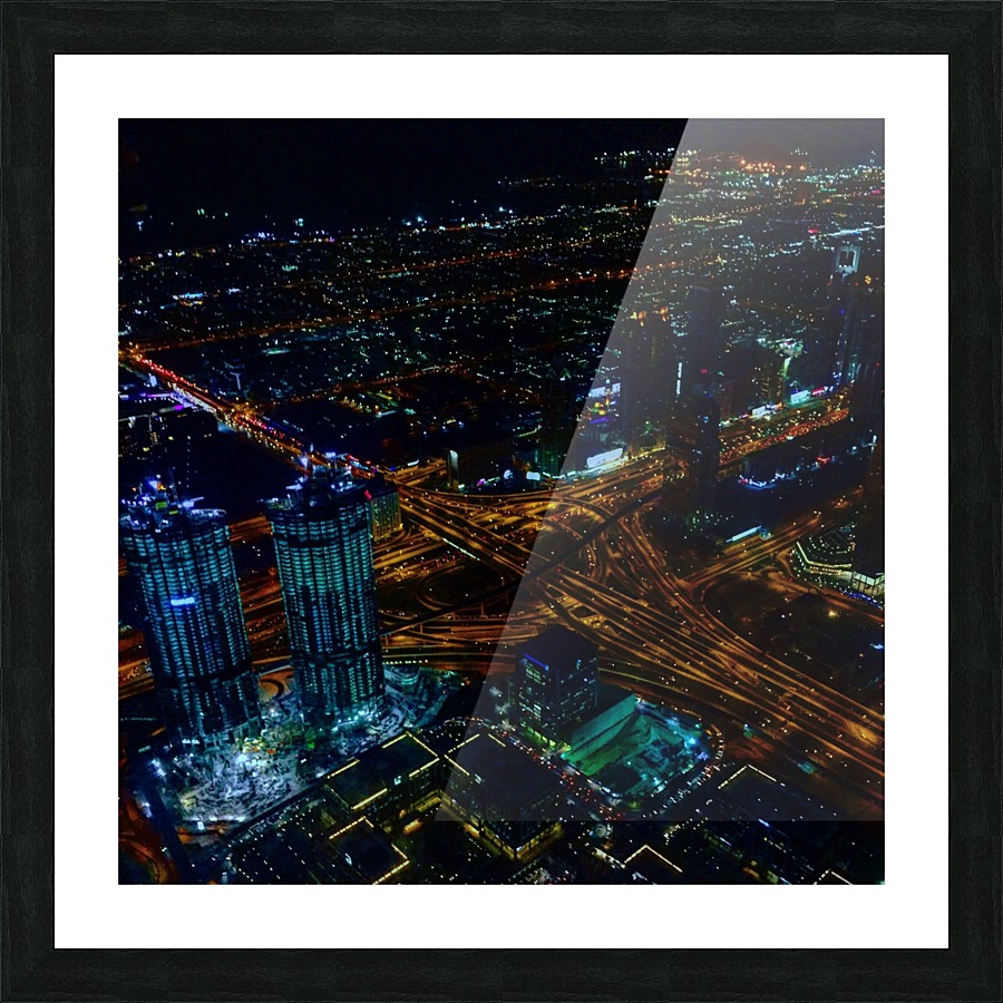 Dubai skyline  Picture Frame print