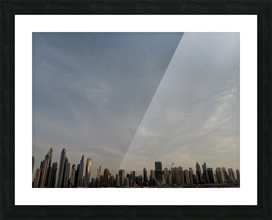 Dubai Skyline  Picture Frame print