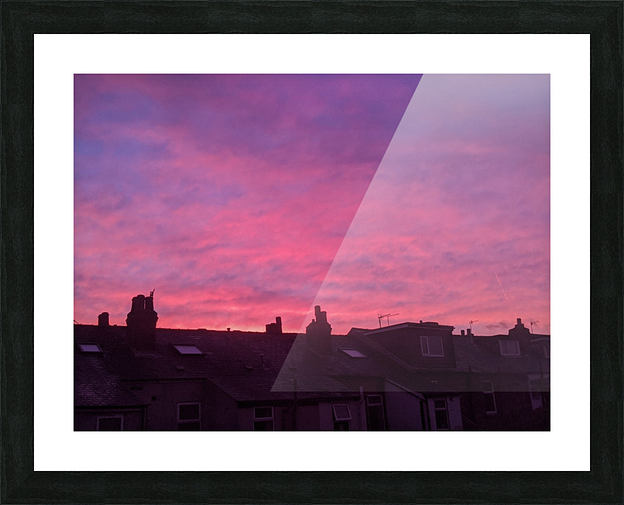 Sheffield Sunrise  Picture Frame print