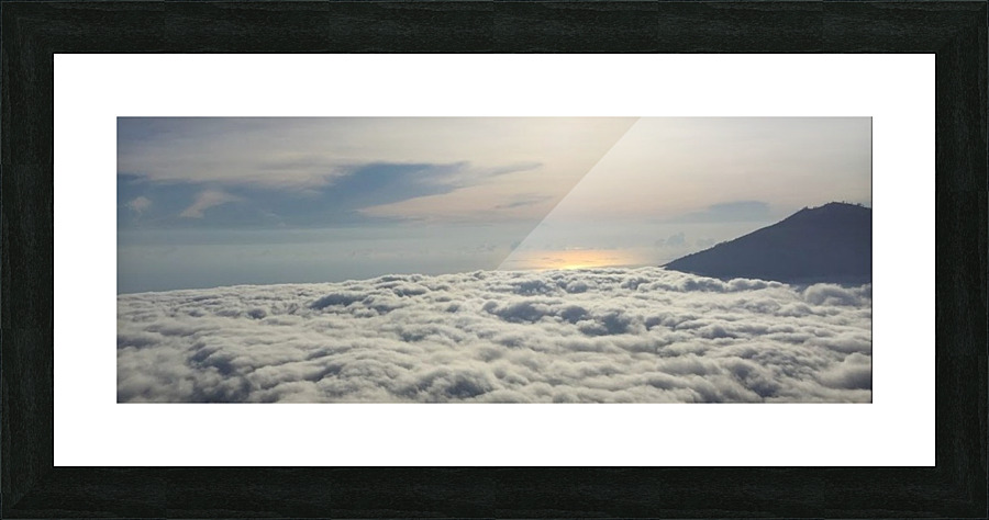 Cloud Inversion Picture Frame print