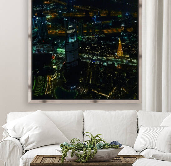 Dubai Skyline  Reproduction