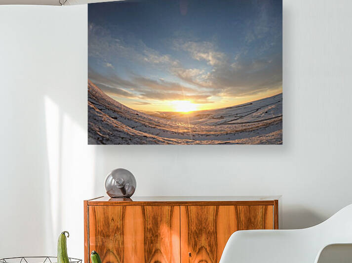Sunrise Peak District Mam Tor  by VantagePoint
