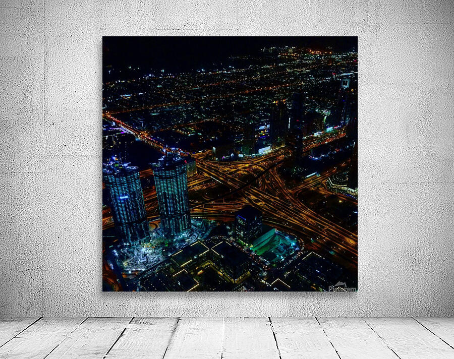 Dubai skyline  Wall Preview