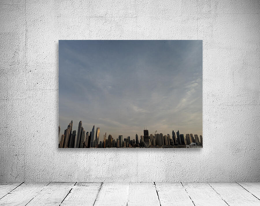 Dubai Skyline  Wall Preview