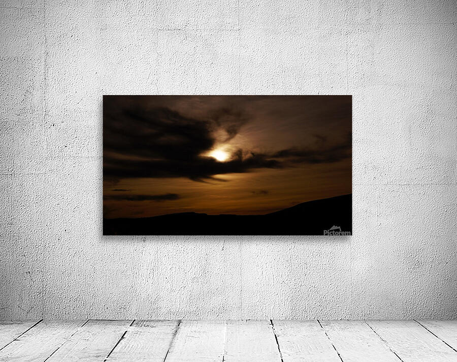 Peak District Sheffield sunset Wall Preview