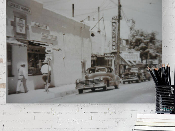 Vintage Western Lovelock Nevada Pharmacy by The Vintage Life
