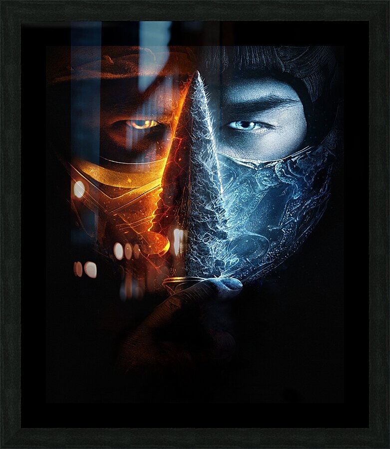Mortal Kombat Picture Frame print