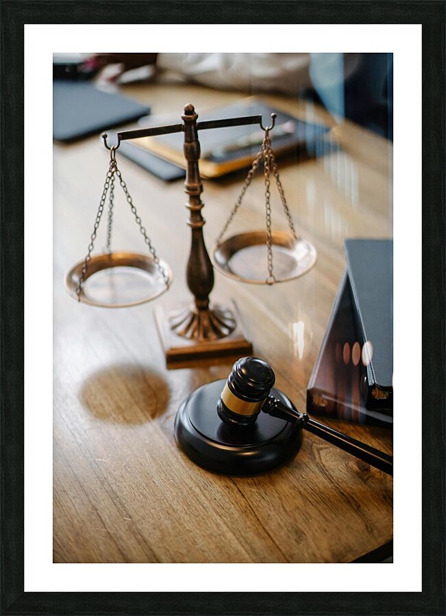 Lawyer Picture Frame print