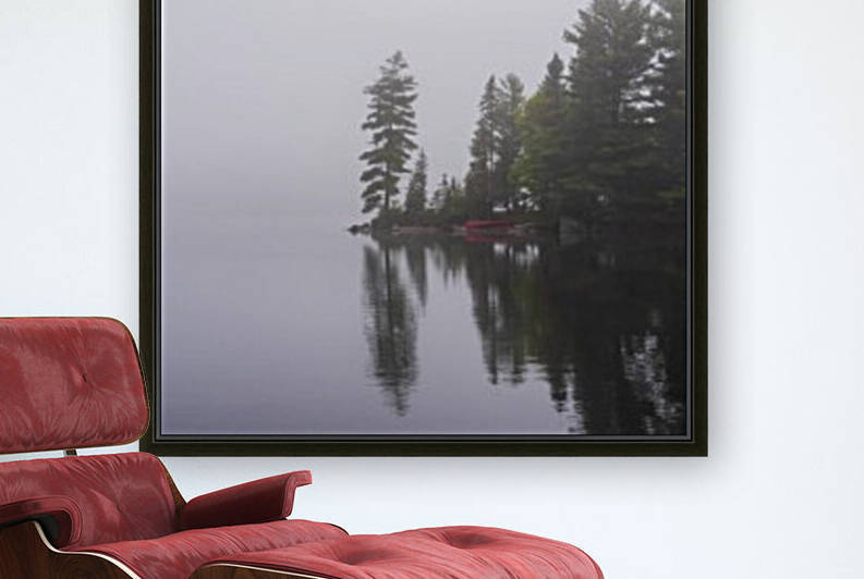 Koshlong Lake Fog by CathieW