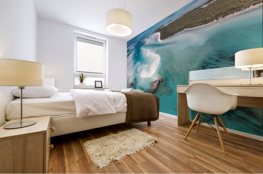 Exuma Azure Mural print