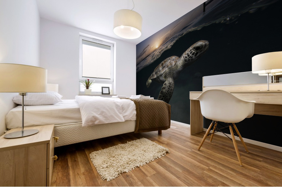 Dodging Dusk Mural print