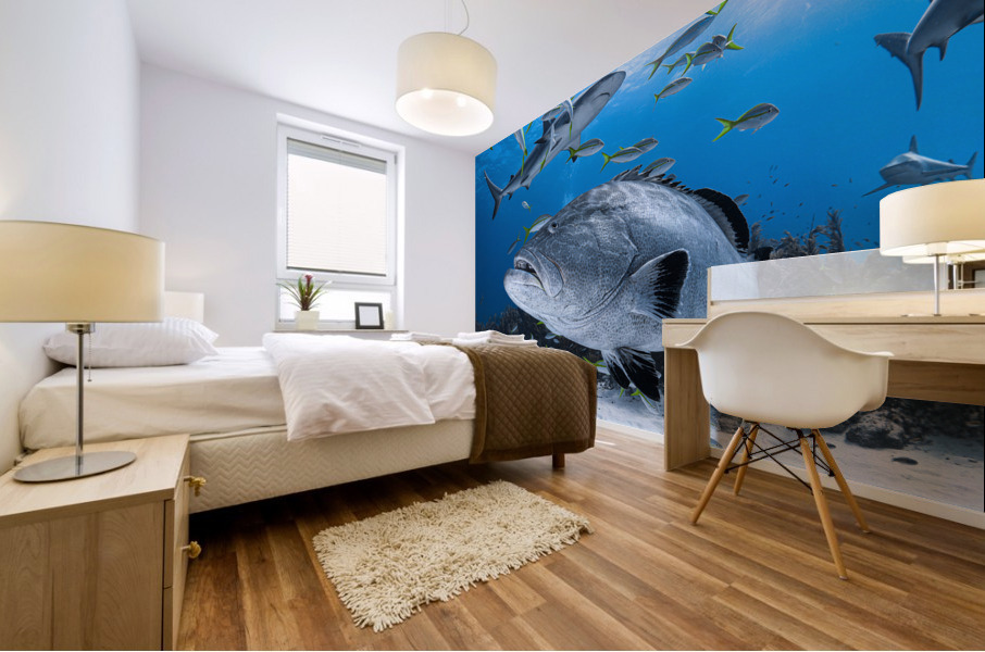 Trooper Grouper Mural print