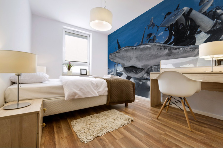 Blind Side Mural print