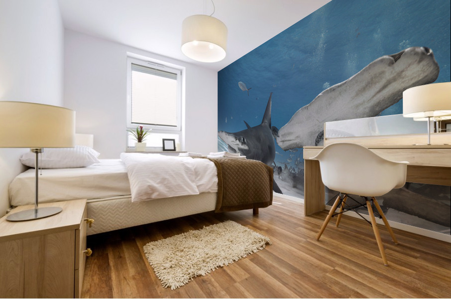 Wingmen Mural print