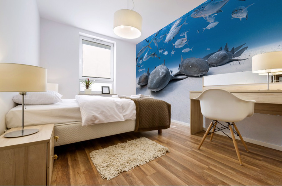 Nurses Lounge Mural print