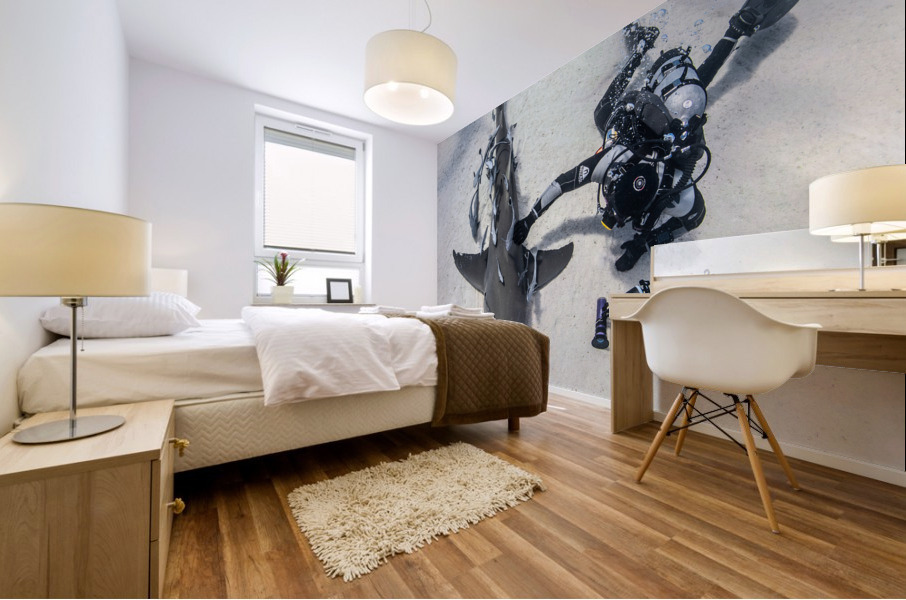 Caress Mural print