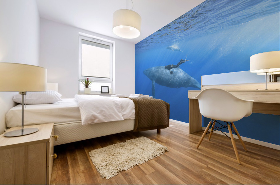 Bubba Down Under Mural print