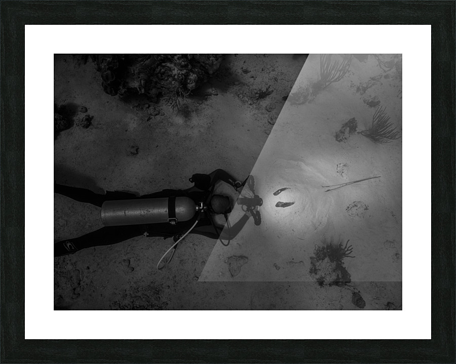 Light Ray Picture Frame print