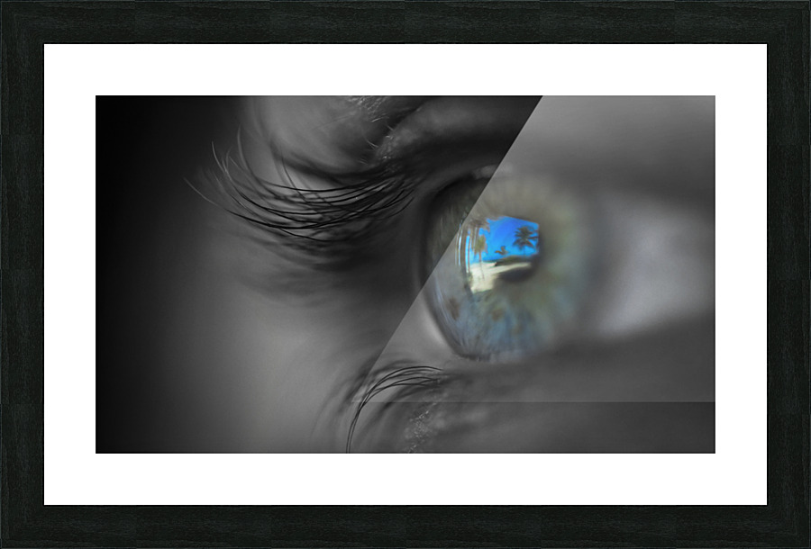 Tropic Sight Picture Frame print