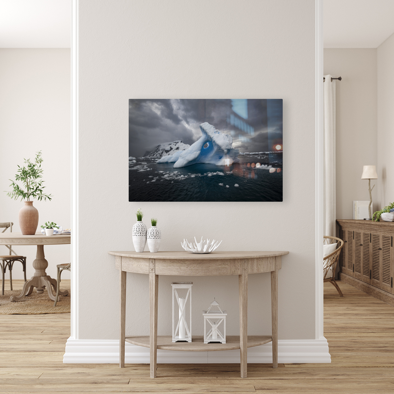 Glacier Gloom  Reproduction