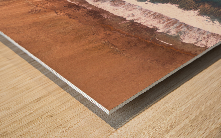 Confluence Wood print