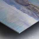 Mountain Waves Metal print