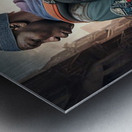 THE WORLD ON MY BACK Metal print